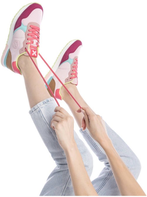 Baskets sport femme à lacets - Kiabi