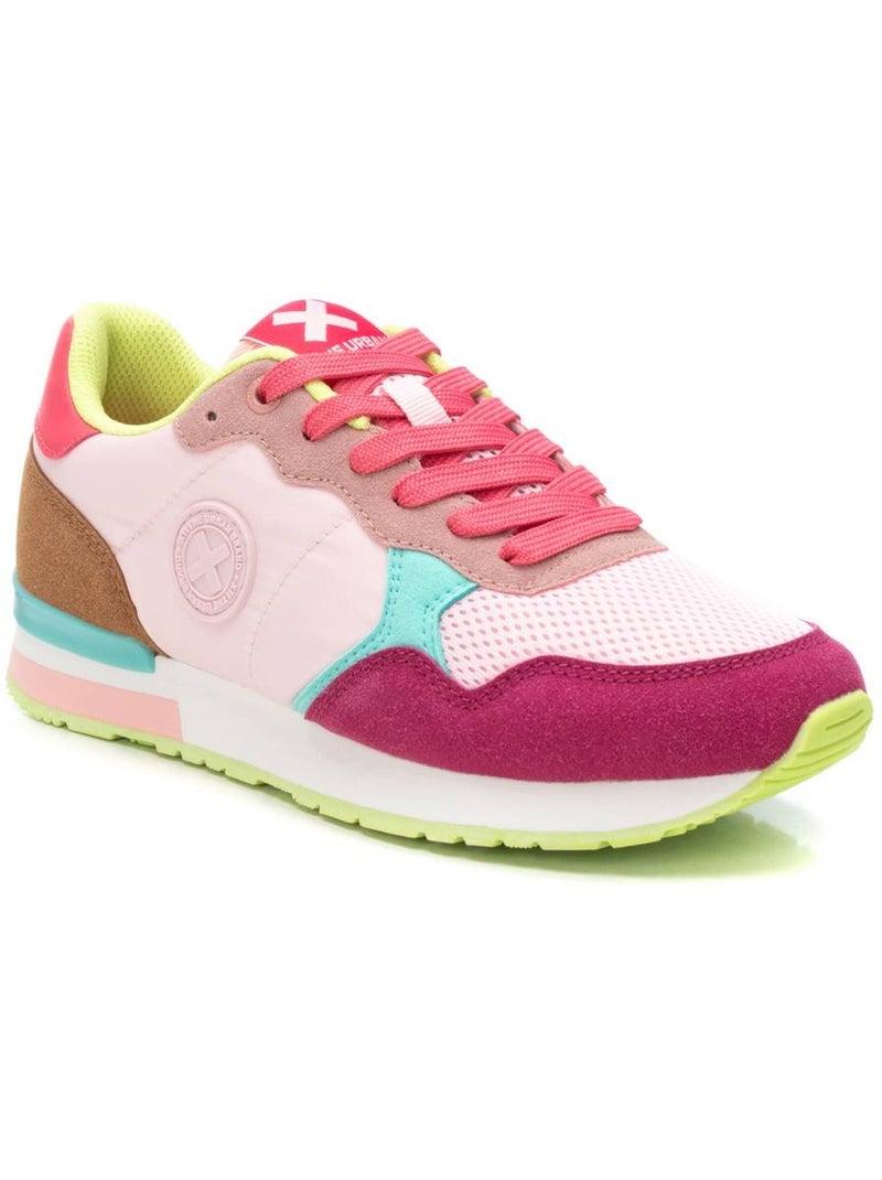 Baskets sport femme à lacets Rose - Kiabi