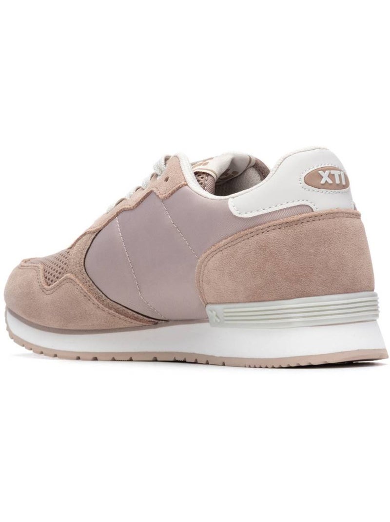 Baskets sport femme à lacets Taupe - Kiabi