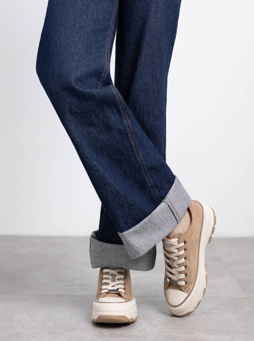 Baskets sport femme à lacets - Kiabi