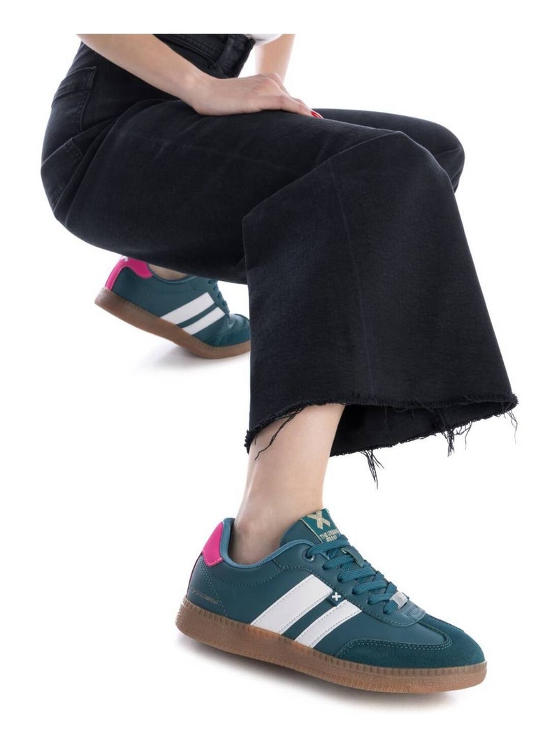 Baskets sport femme à lacets Vert - Kiabi