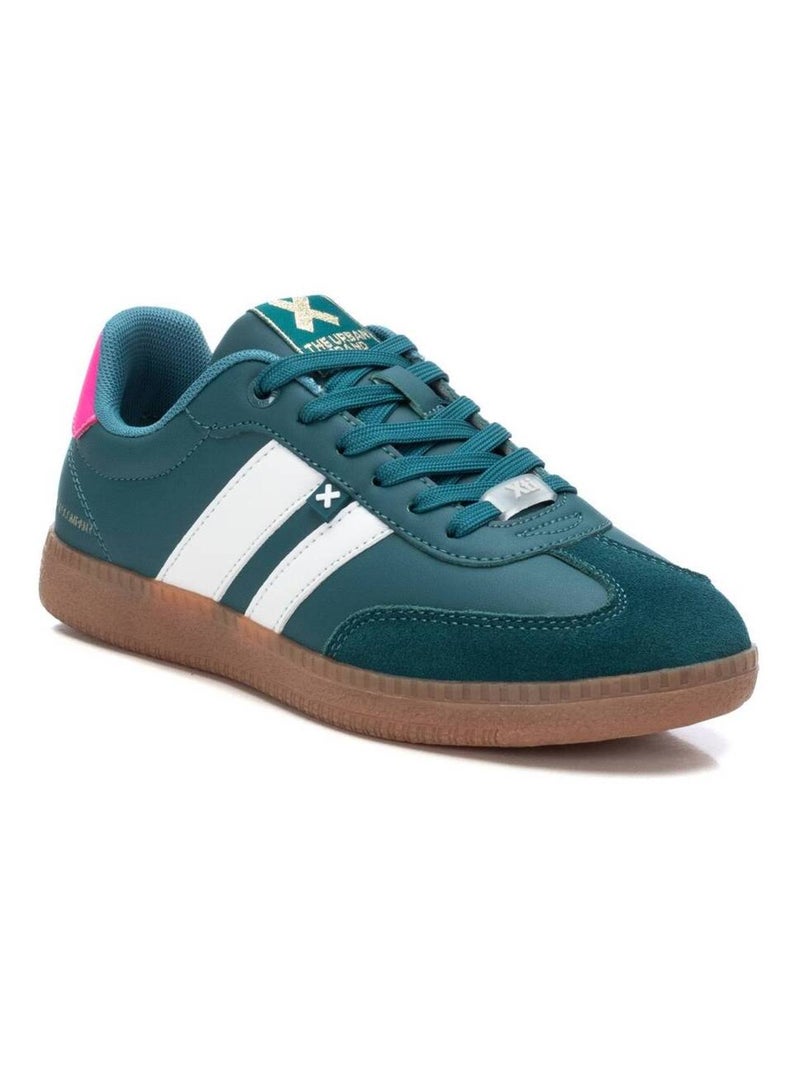 Baskets sport femme à lacets Vert - Kiabi