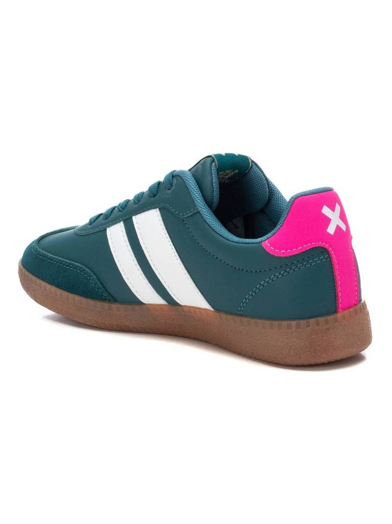Baskets sport femme à lacets Vert - Kiabi