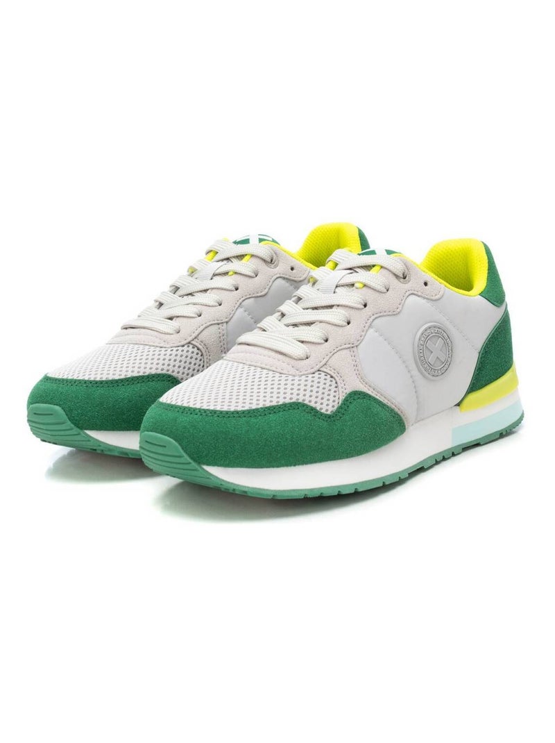 Baskets sport femme à lacets Vert - Kiabi