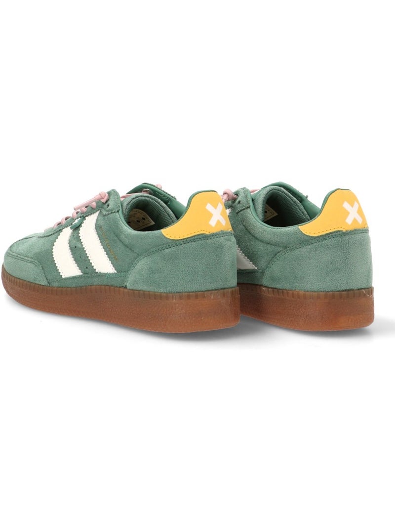 Baskets sport femme à lacets Vert - Kiabi