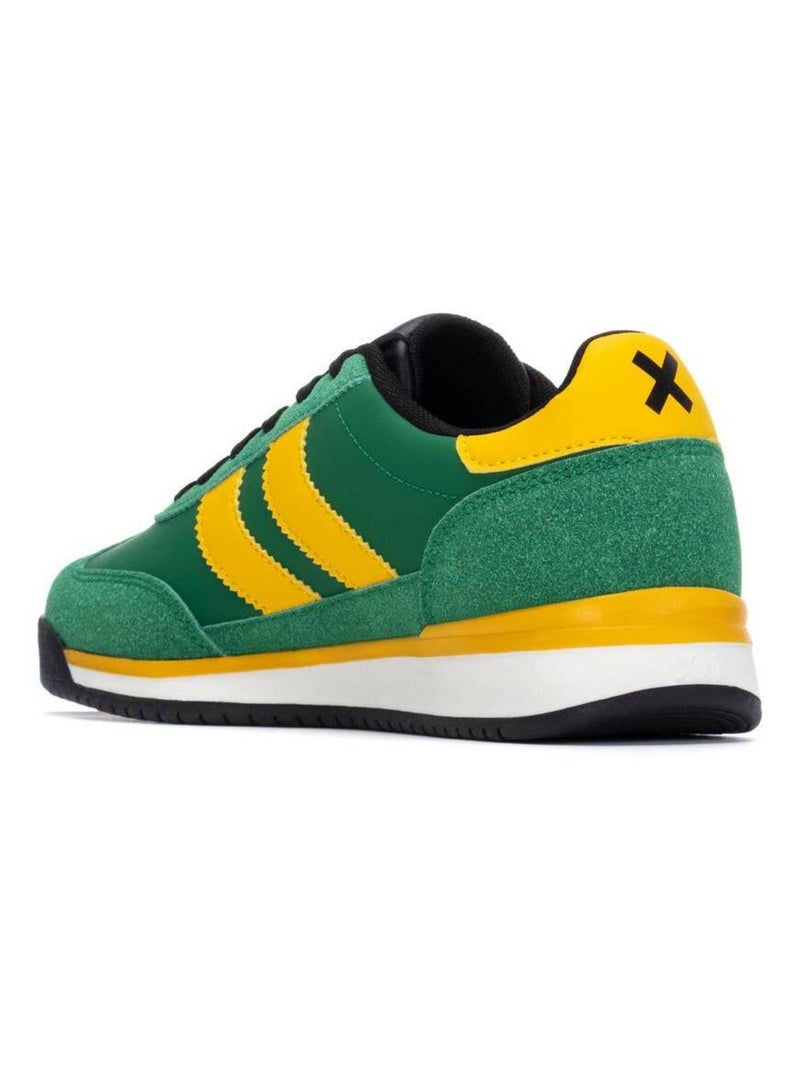 Baskets sport femme à lacets Vert - Kiabi