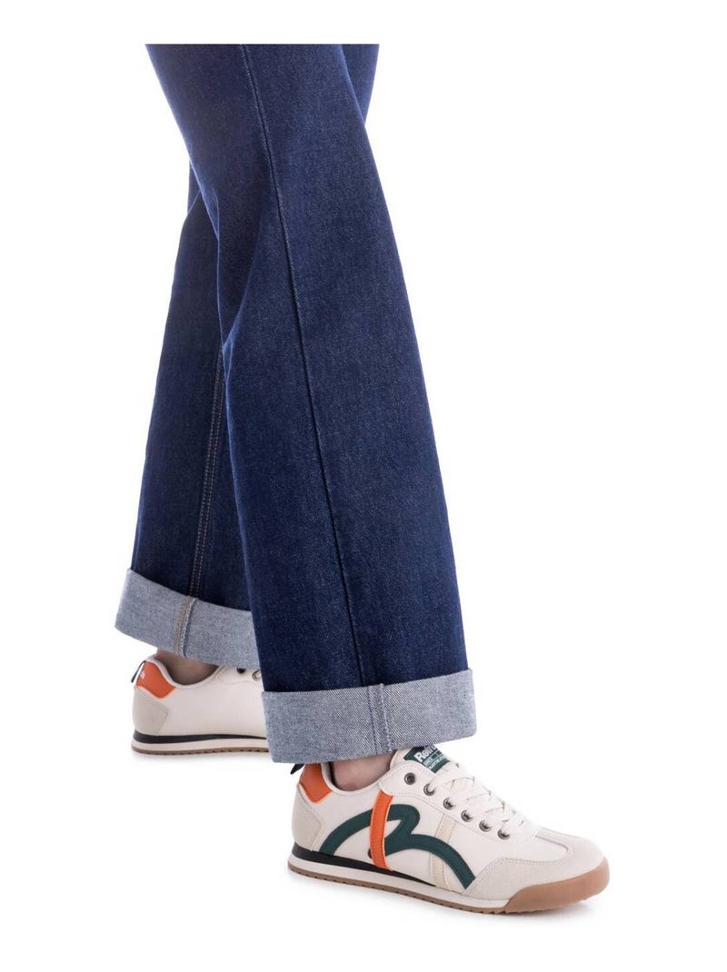 Baskets sport femme à lacets Vert - Kiabi