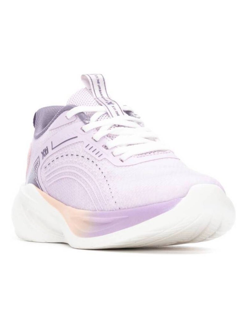 Baskets sport femme à lacets Violet - Kiabi