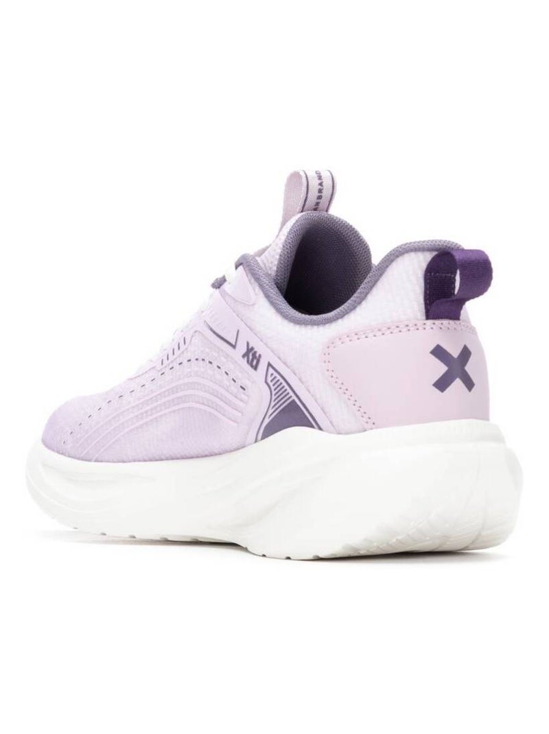 Baskets sport femme à lacets Violet - Kiabi