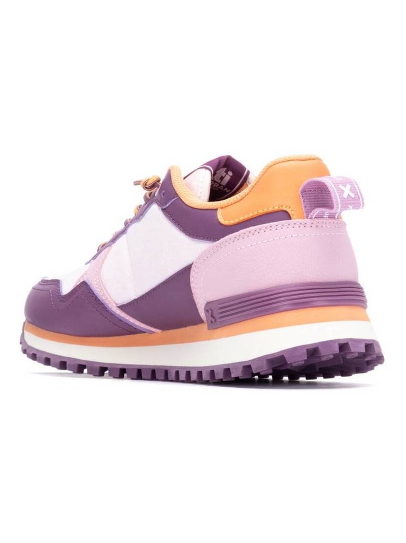 Baskets sport femme à lacets Violet - Kiabi