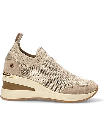 Baskets sport femme élastiques