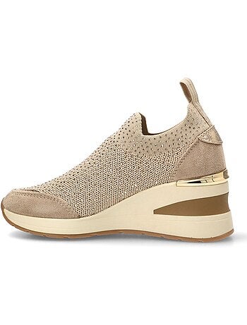 Baskets sport femme élastiques