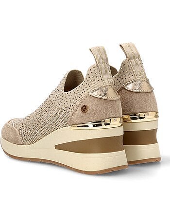 Baskets sport femme élastiques