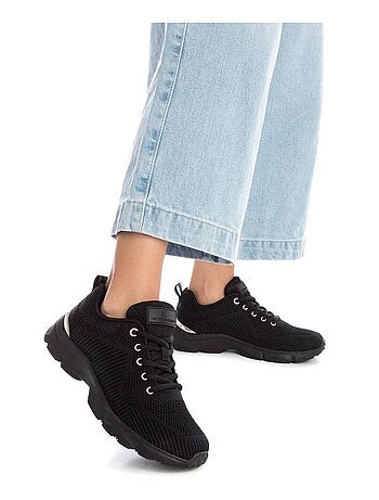 Baskets sport femme élastiques