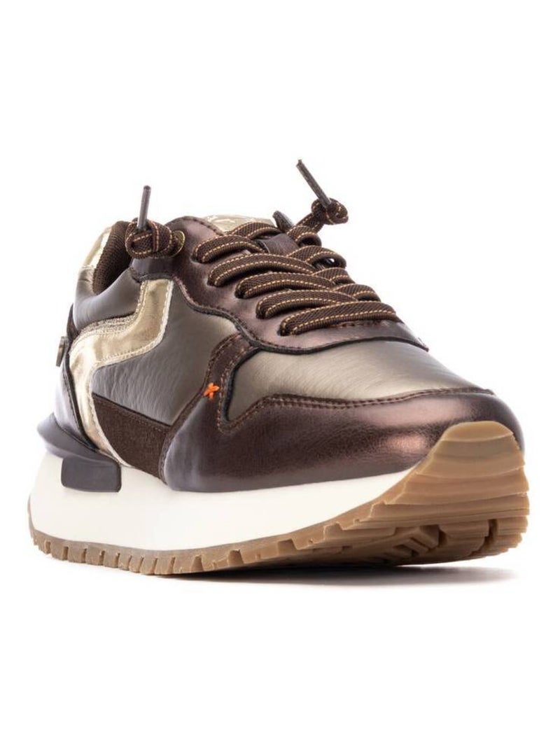 Baskets sport femme Marron - Kiabi