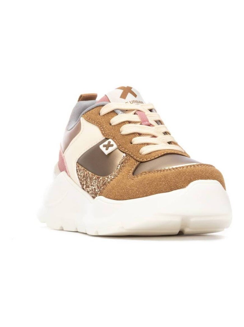 Baskets sport fillettes Beige - Kiabi