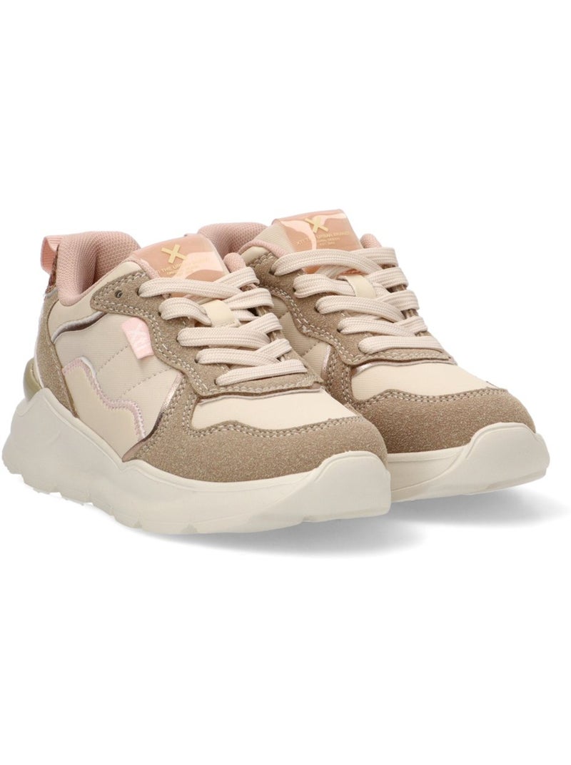 Baskets sport fillettes Beige - Kiabi