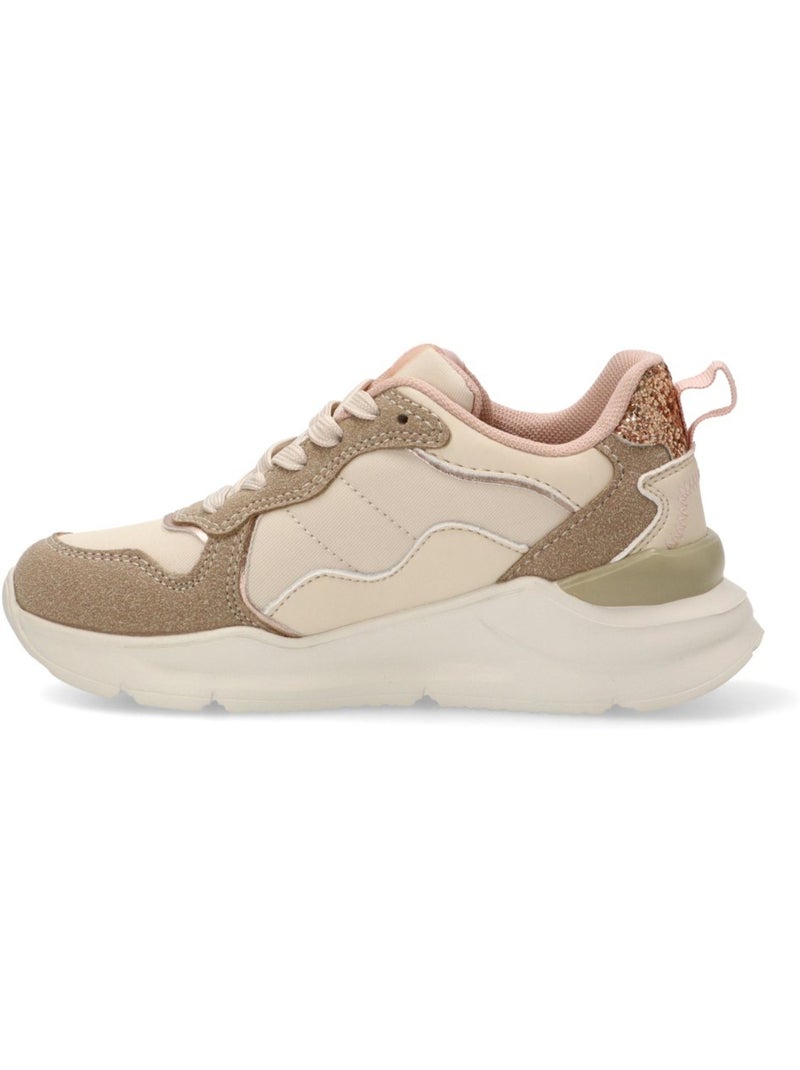 Baskets sport fillettes Beige - Kiabi