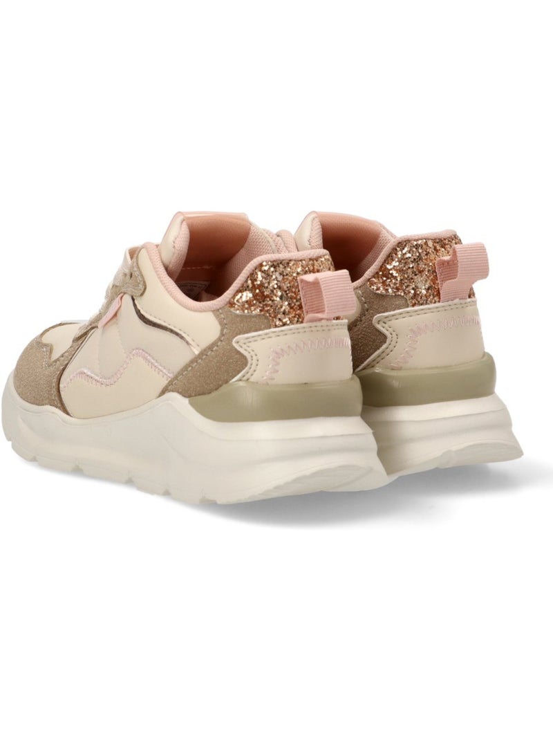 Baskets sport fillettes Beige - Kiabi