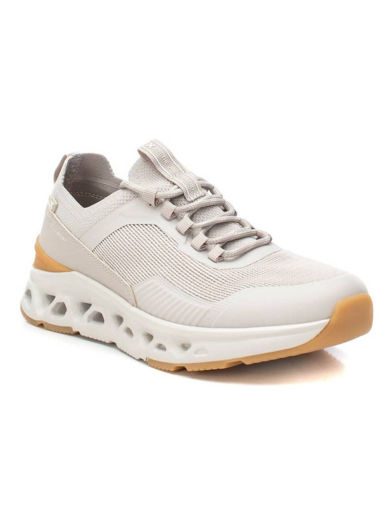 Baskets sport homme à lacets Beige - Kiabi