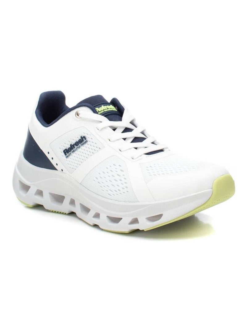 Baskets sport homme à lacets Blanc - Kiabi