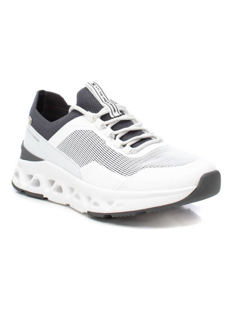 Baskets sport homme à lacets Blanc - Kiabi