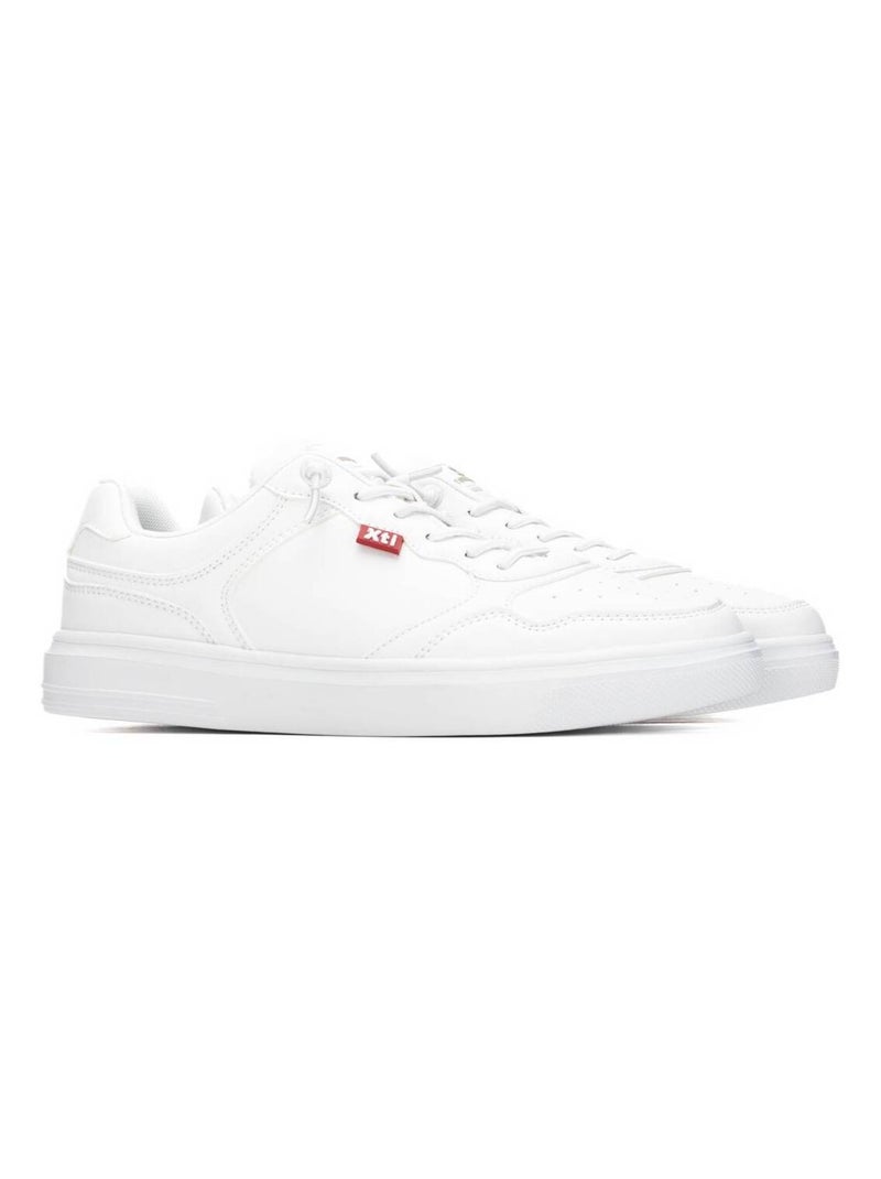 Baskets sport homme à lacets Blanc - Kiabi
