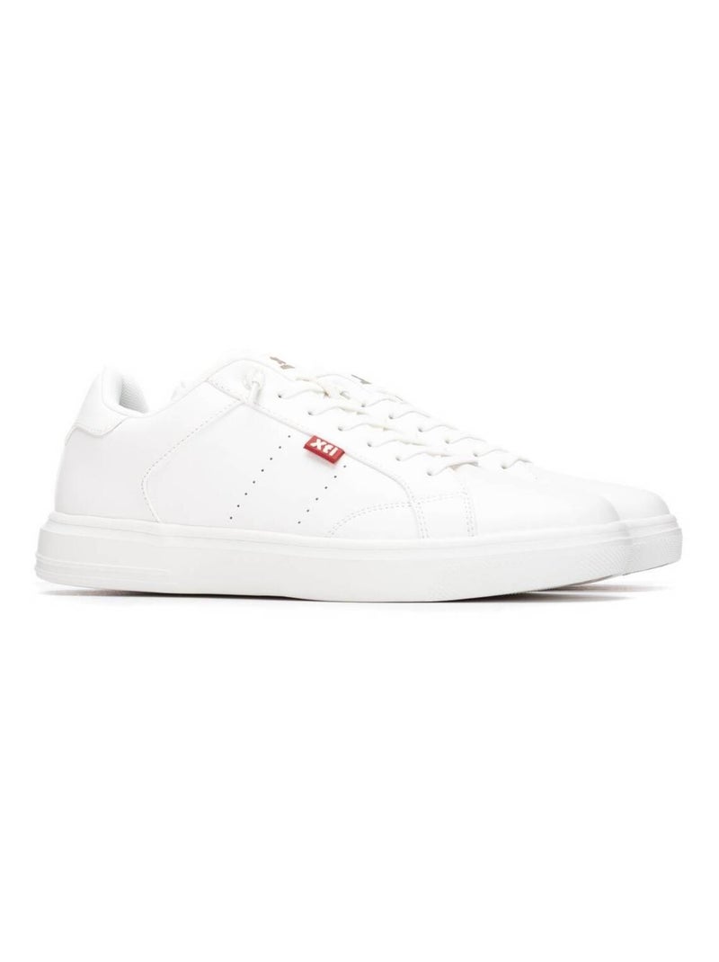 Baskets sport homme à lacets Blanc - Kiabi
