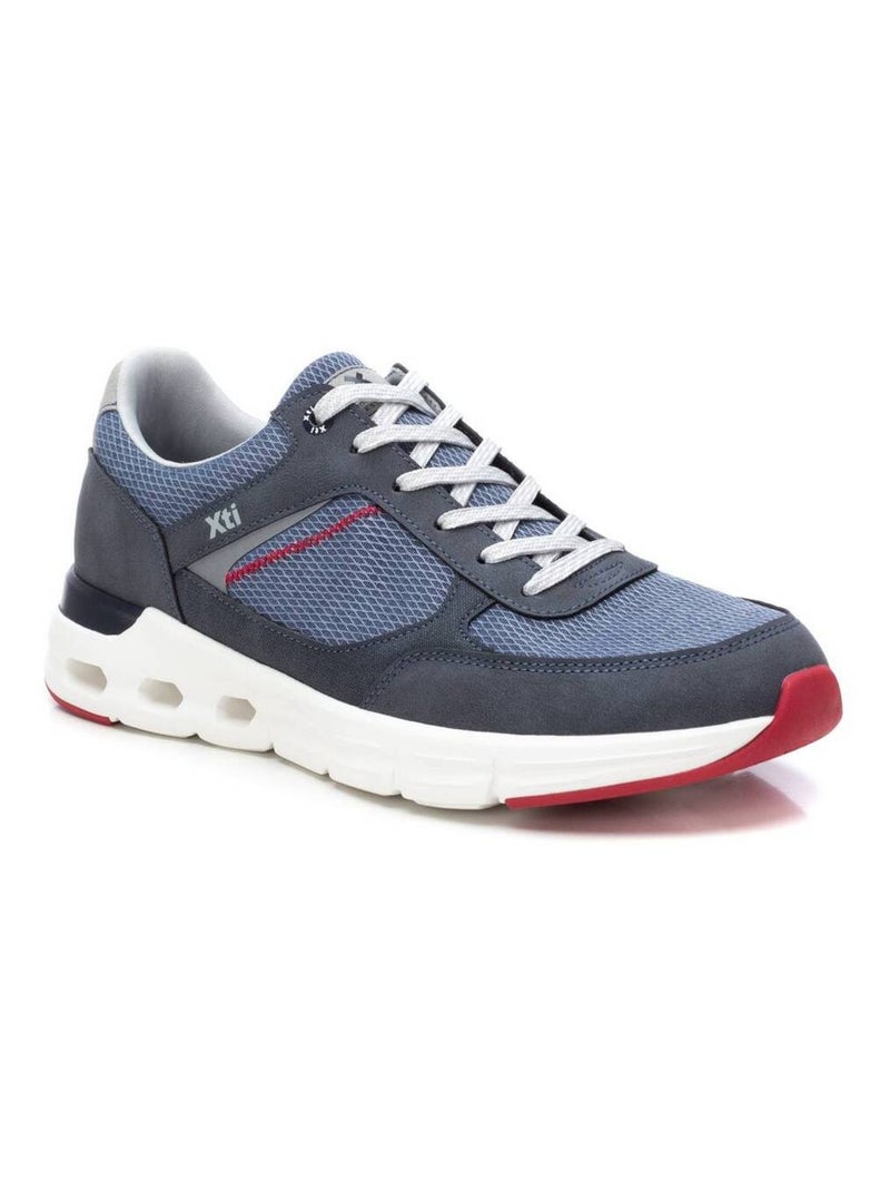 Baskets sport homme à lacets Bleu - Kiabi