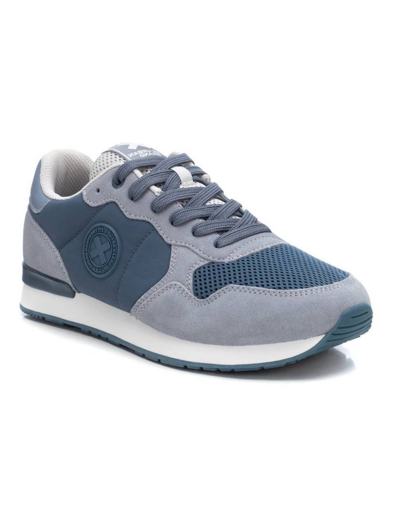 Baskets sport homme à lacets Bleu - Kiabi