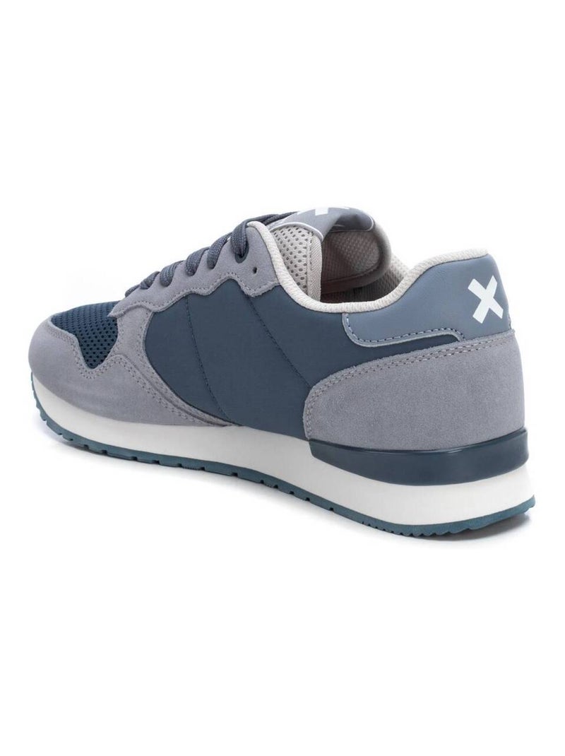 Baskets sport homme à lacets Bleu - Kiabi