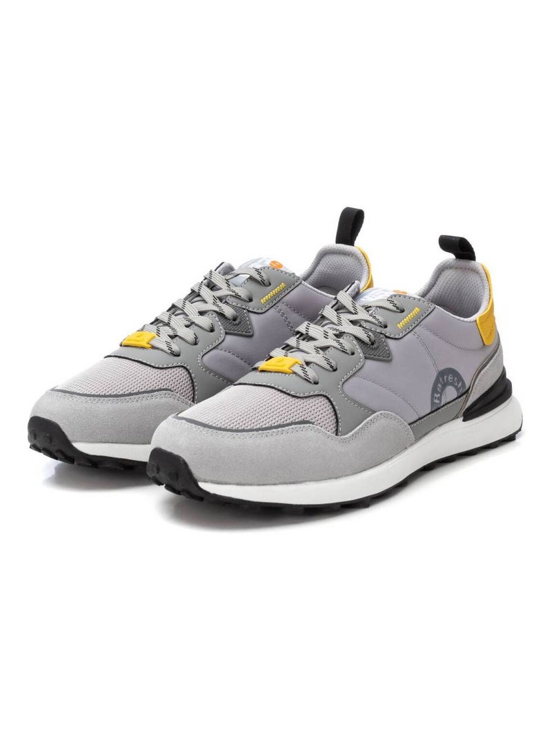 Baskets sport homme à lacets Gris - Kiabi