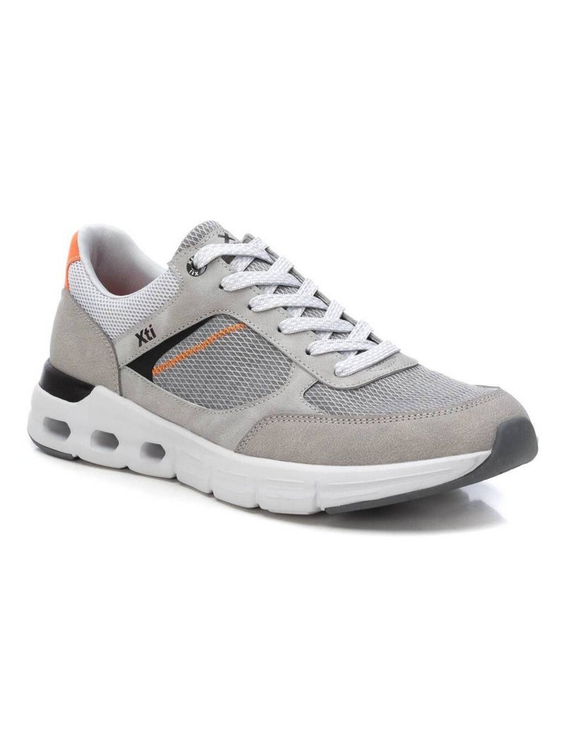 Baskets sport homme à lacets Gris - Kiabi
