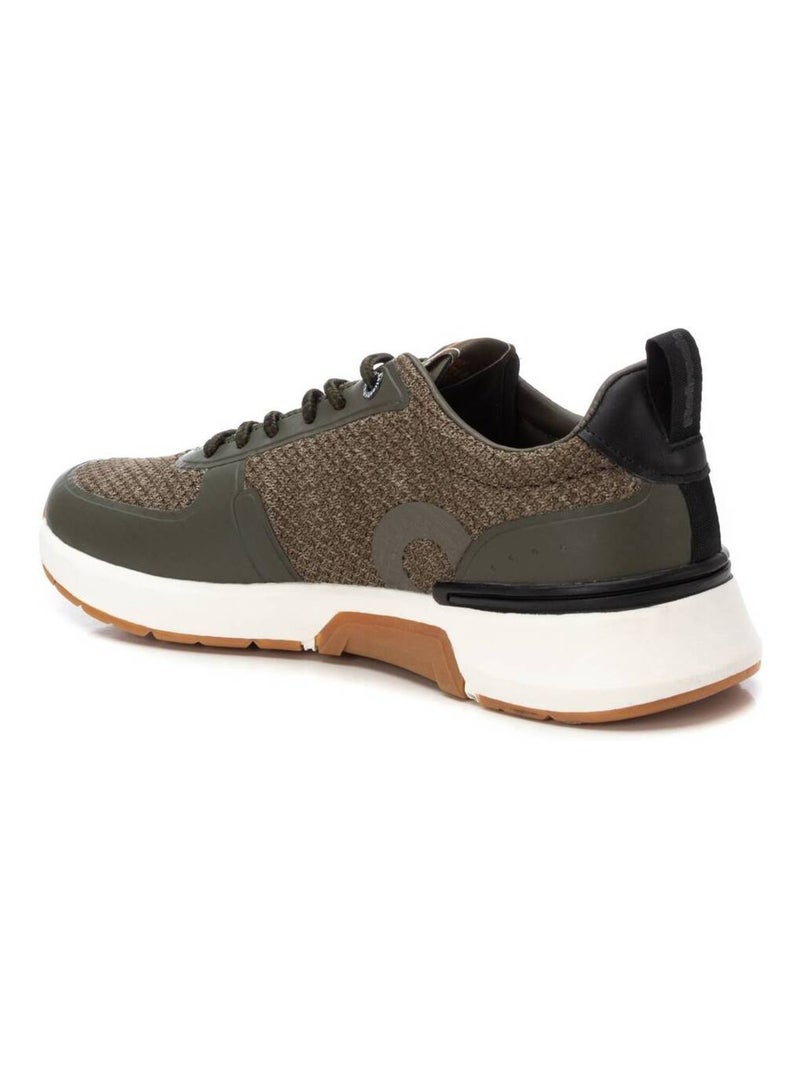 Baskets sport homme à lacets Kaki - Kiabi