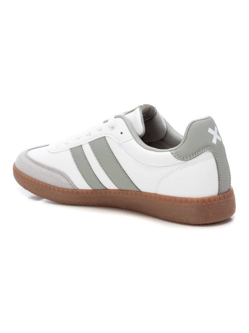 Baskets sport homme à lacets Kaki - Kiabi