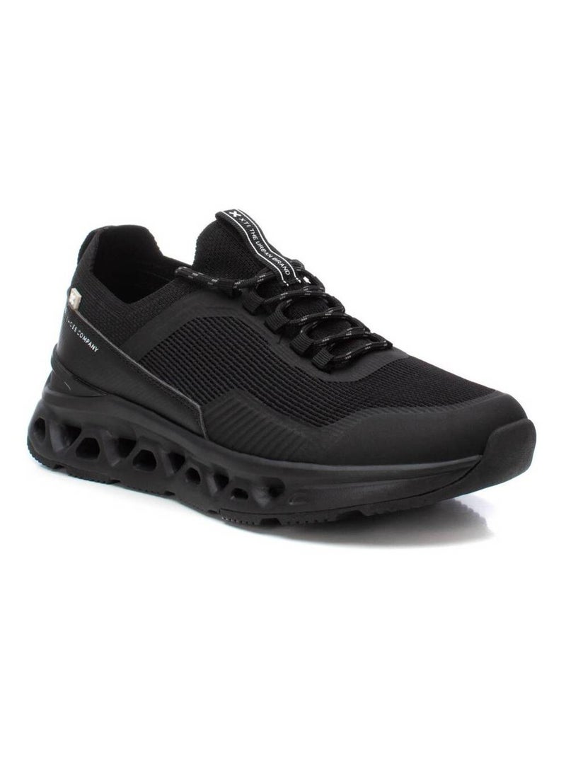 Baskets sport homme à lacets Noir - Kiabi