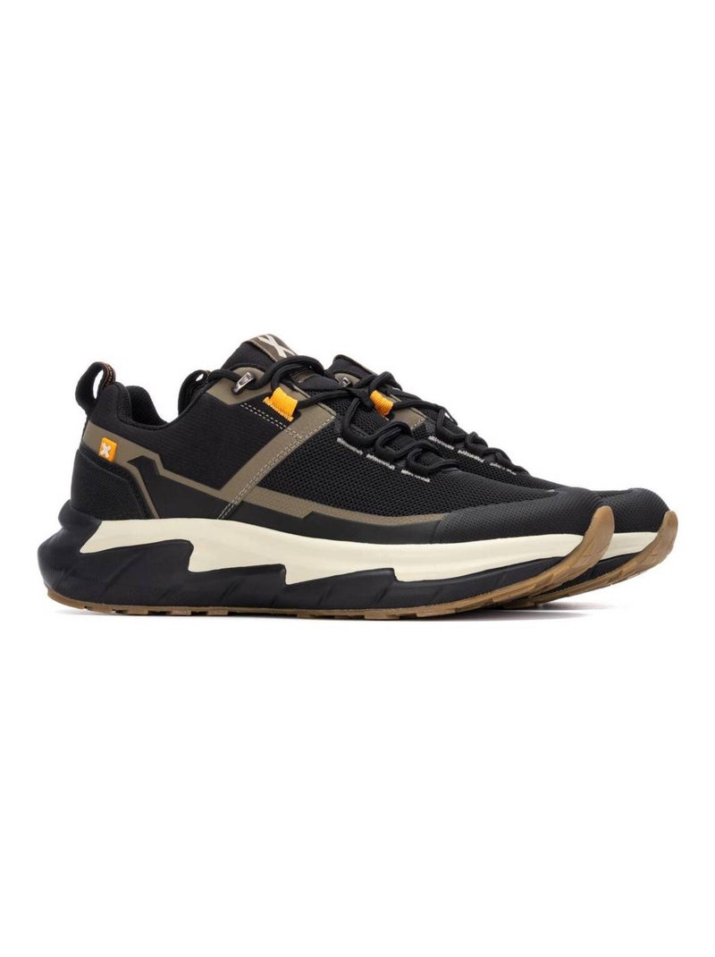 Baskets sport homme à lacets Noir - Kiabi