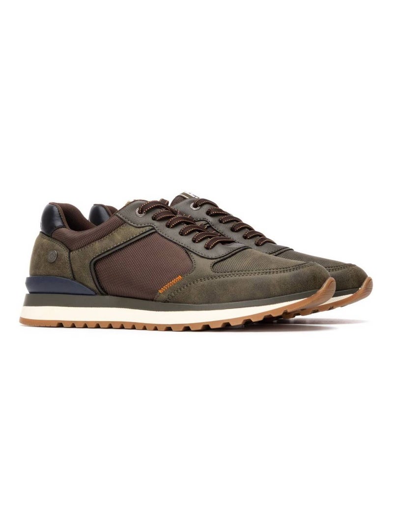 Baskets sport homme Kaki - Kiabi