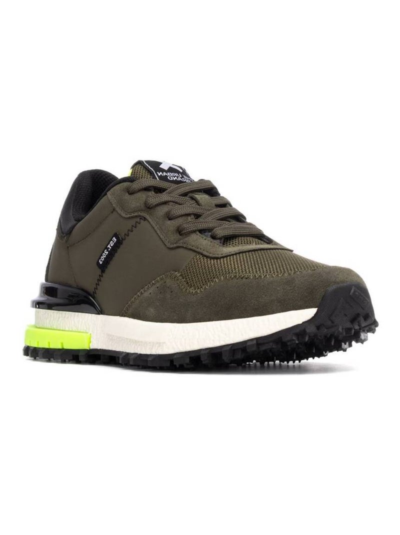 Baskets sport homme Kaki - Kiabi