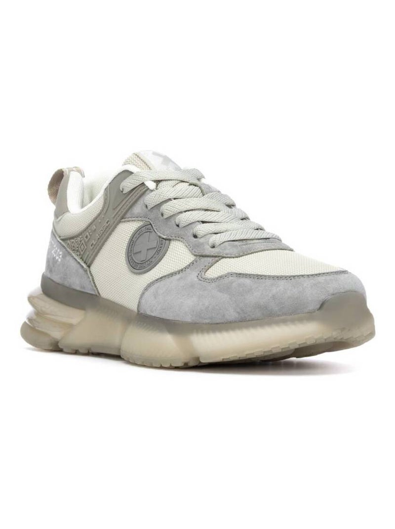 Baskets sport homme Kaki - Kiabi