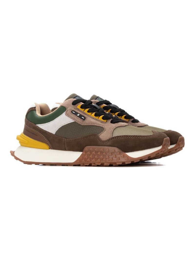 Baskets sport homme Kaki - Kiabi