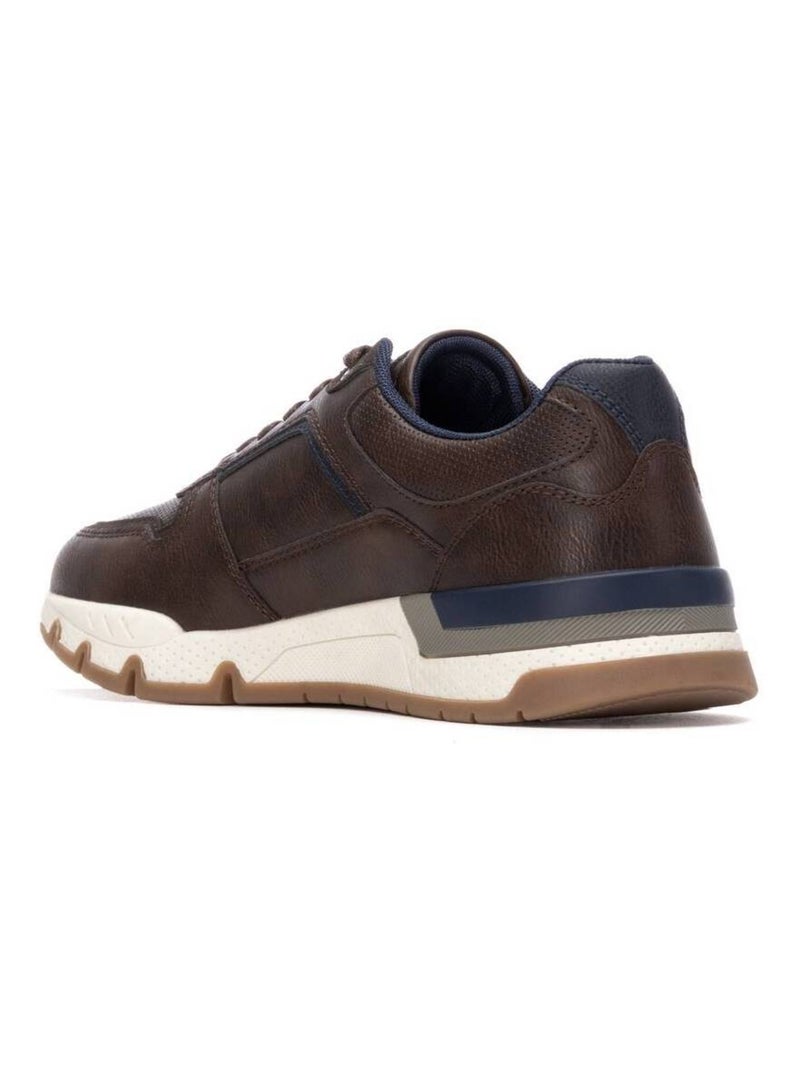 Baskets sport homme Marron - Kiabi
