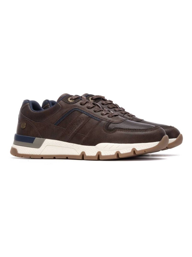 Baskets sport homme Marron - Kiabi