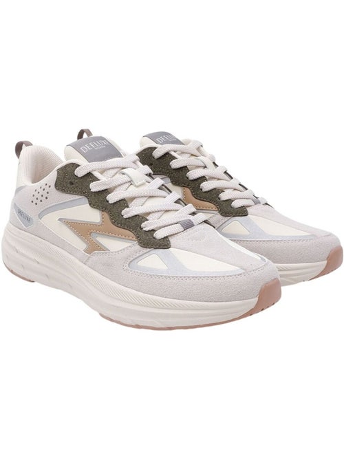 Baskets sportwear à semelle épaisse et design contrasté 'Deeluxe' - Kiabi