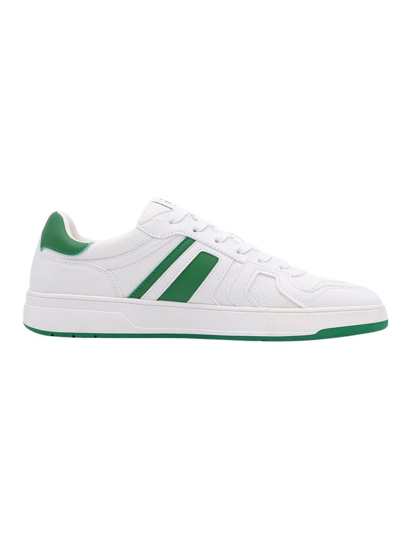 Baskets sportwear tendances 'Deeluxe' Vert - Kiabi