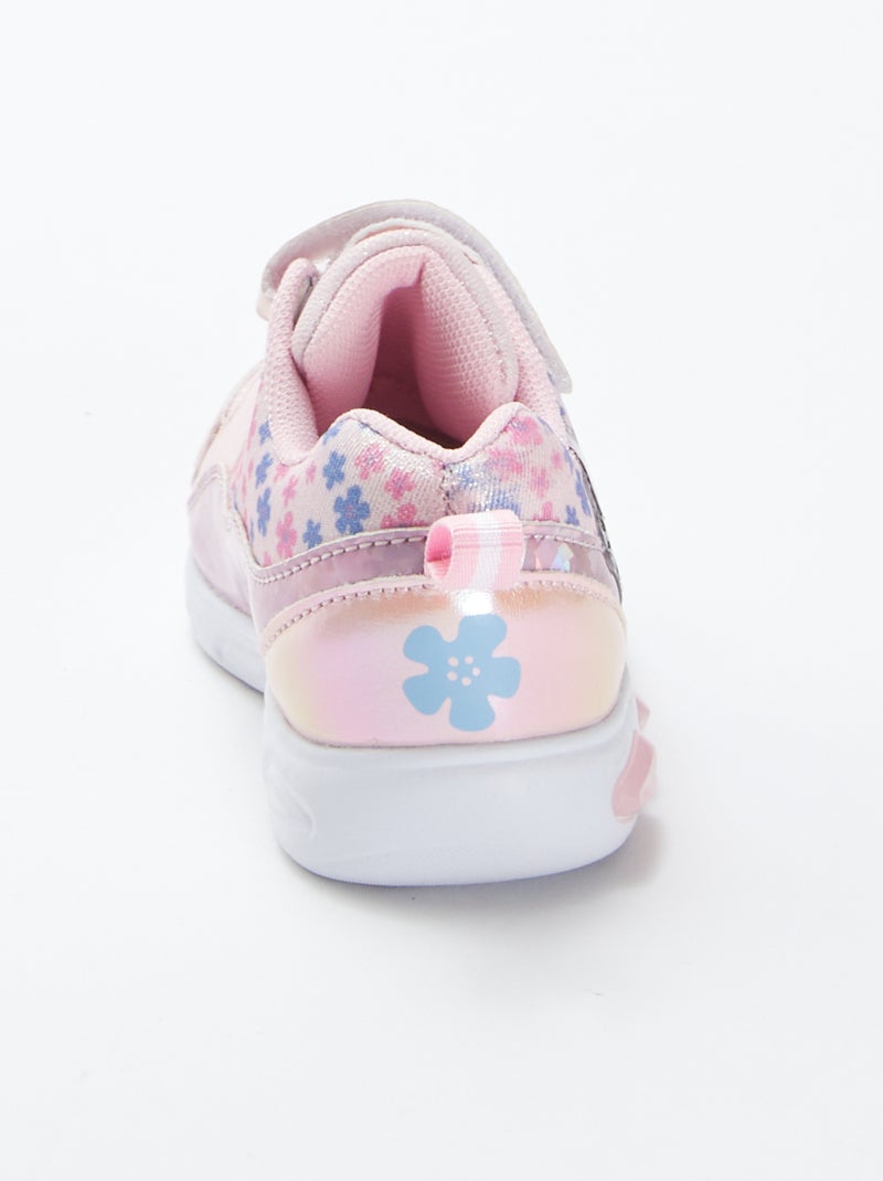 Baskets 'Stitch' 'Disney' semelles lumineuses ROSE - Kiabi