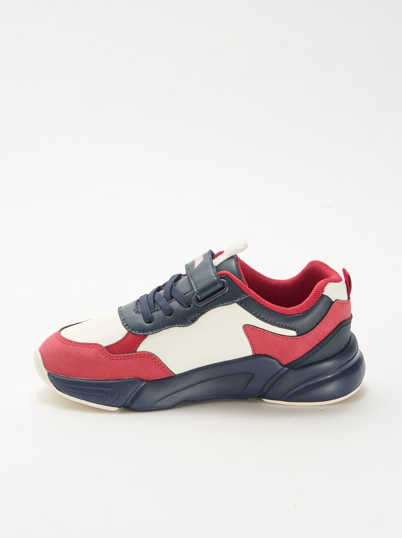 Baskets style running 'Captain America' Bleu - Kiabi