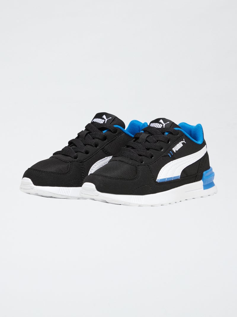 Baskets style running 'PUMA' à lacets Bleu - Kiabi