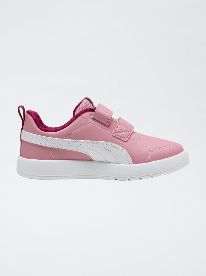Baskets style running 'PUMA' à scratchs Rose - Kiabi