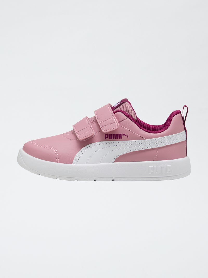 Baskets style running 'PUMA' à scratchs Rose - Kiabi
